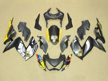 Descuento Carenados Moto Kawasaki Z250/Z300 2015-2016 - Gris Amarillo Azul Rojo Blanco