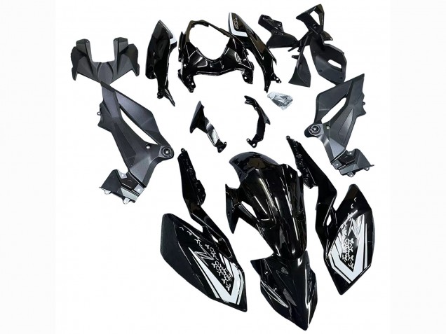 Descuento Carenados Moto Kawasaki Z400 2018-2024 - Negro Brillante