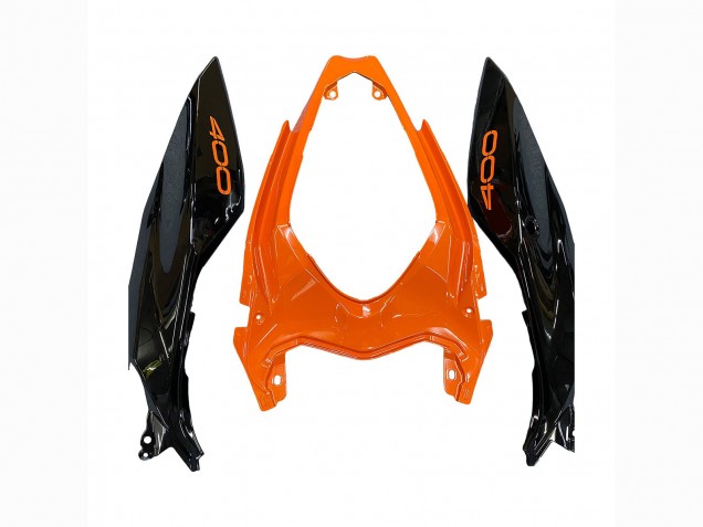 Descuento Carenados Moto Kawasaki Z400 2018-2024 - Naranja Negro Brillante