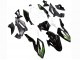 Descuento Carenados Moto Kawasaki Z400 2018-2024 - Blanco Negro Brillante Verde