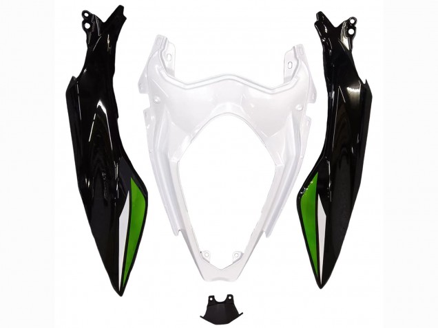 Descuento Carenados Moto Kawasaki Z400 2018-2024 - Blanco Negro Brillante Verde