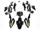 Descuento Carenados Moto Kawasaki Z400 2018-2024 - Blanco Negro Brillante Verde