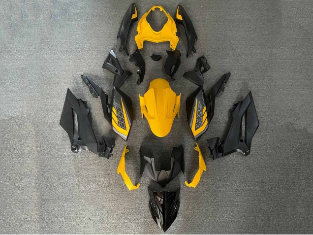 Descuento Carenados Moto Kawasaki Z400 2018-2024 - Amarillo Negro