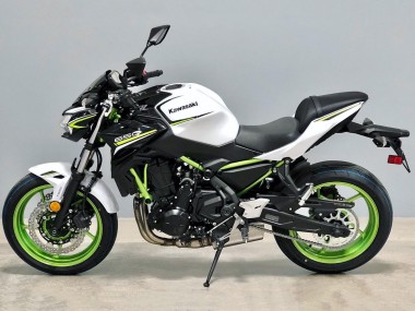 Descuento Carenados Moto Kawasaki Ninja Z650 2020-2023 - Blanco Negro Verde