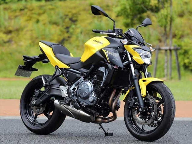 Descuento Carenados Moto Kawasaki Ninja Z650 2017-2019 - Amarillo Negro