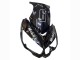 Descuento Carenados Moto Kawasaki Z1000SX 2010-2016 - Negro Brillante Oro Blanco Mobil West
