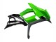 Descuento Carenados Moto Kawasaki Z1000SX 2010-2016 - Negro Brillante Negro Mate Verde