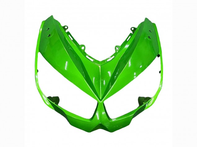 Descuento Carenados Moto Kawasaki Z1000SX 2010-2016 - Negro Brillante Negro Mate Verde