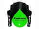 Descuento Carenados Moto Kawasaki Z1000SX 2010-2016 - Verde Rojo Negro Brillante Elf 35