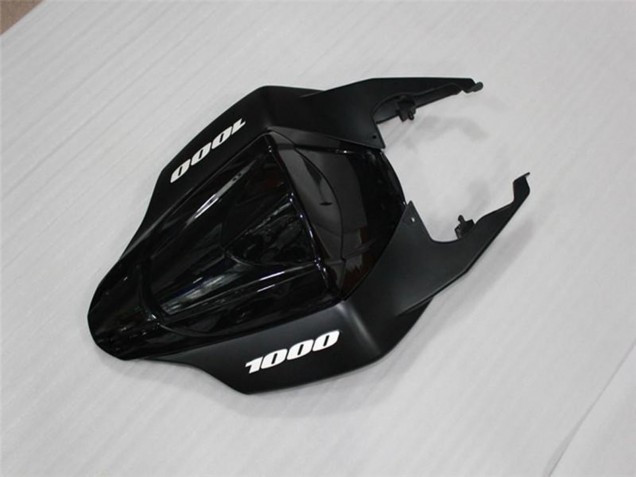 Descuento Carenados Moto Suzuki GSXR 1000 2007-2008 - Negro Brillante Negro Mate Blanco