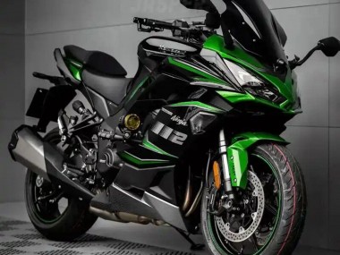 Descuento Carenado Moto Kawasaki Z1000SX 2020-2025 - Negro Verde Ninja