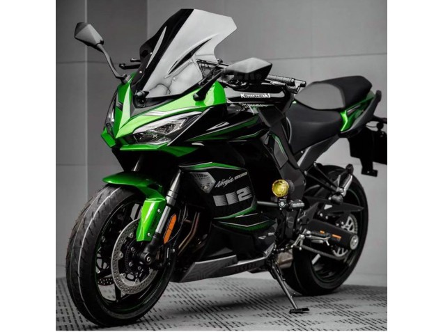 Descuento Carenado Moto Kawasaki Z1000SX 2020-2025 - Negro Verde Ninja