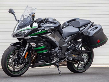 Descuento Carenados Moto Kawasaki Z1000SX 2020-2025 - Negro Verde Línea Ninja