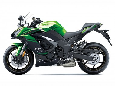 Descuento Carenados Moto Kawasaki Z1000SX 2020-2025 - Negro Verde Ninja