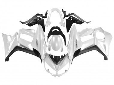 Descuento Carenados Moto Kawasaki Z1000SX 2010-2016 - Blanco Perla Negro