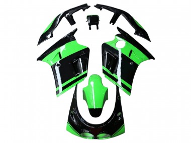 Descuento Carenados Moto Kawasaki ZXR250 1989-1990 - Verde Negro Brillante