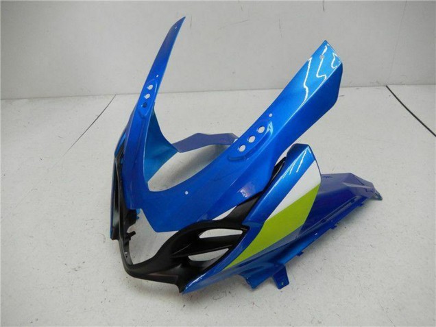 Descuento Kits Carenado Moto Suzuki GSXR 1000 2009-2016 - Azul Verde Blanco