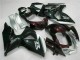 Descuento Carenados Moto Suzuki GSXR 1000 2009-2016 - Negro Brillante Plata Blanco