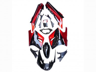Descuento Carenados Moto Kawasaki ZZR1100 1990-1992 - Rojo Negro Brillante