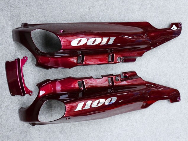 Descuento Carenado Moto Kawasaki ZZR1100 1993-2003 - Rojo Oscuro