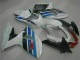 Descuento Completo Carenados Moto Suzuki GSXR 1000 2009-2016 - Blanco Azul Negro