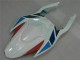 Descuento Completo Carenados Moto Suzuki GSXR 1000 2009-2016 - Blanco Azul Negro