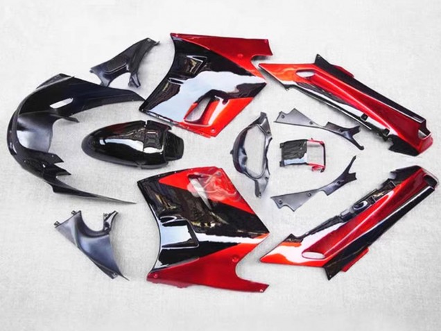 Descuento Carenados Moto Kawasaki ZZR1100 1993-2003 - Rojo Negro