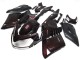 Descuento Carenados Moto Kawasaki GTR1400/ZG1400 2007-2009 - Rojo Granate Negro