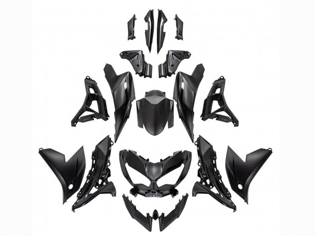 Descuento Carenados Moto Kawasaki Versys 650 2022-2025 - Negro Mate