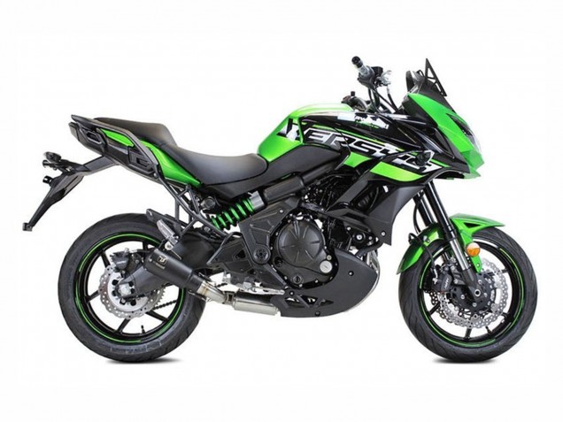 Descuento Carenado Moto Kawasaki Versys 650 2015-2021 - Verde Negro
