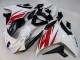 Descuento Carenados Moto Yamaha FZ6R 2009-2015 - Blanco Rojo Negro