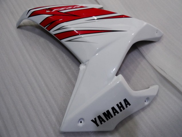 Descuento Carenados Moto Yamaha FZ6R 2009-2015 - Blanco Rojo Negro