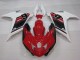 Descuento Carenados Moto Yamaha FZ6R 2009-2015 - Rojo Blanco Negro 6