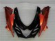 Descuento Carenados Moto Suzuki GSXR 1000 2009-2016 - Naranja Negro Brillante