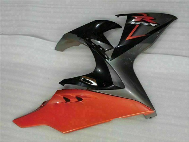 Descuento Carenados Moto Suzuki GSXR 1000 2009-2016 - Naranja Negro Brillante