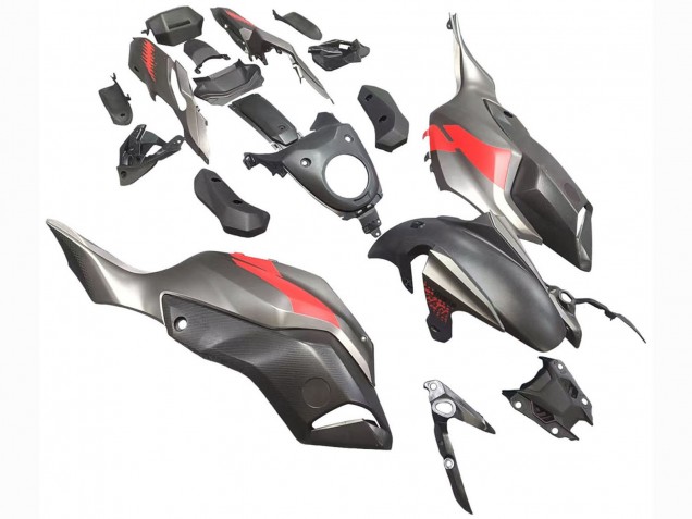 Descuento Carenados Moto Yamaha MT07/FZ07 2012-2017 - Gris Rojo