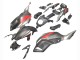 Descuento Carenados Moto Yamaha MT07/FZ07 2012-2017 - Gris Rojo