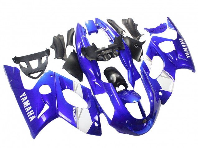 Descuento Carenado Moto Yamaha YZF600R Thundercat 1996-2007 - Azul Blanco Plata