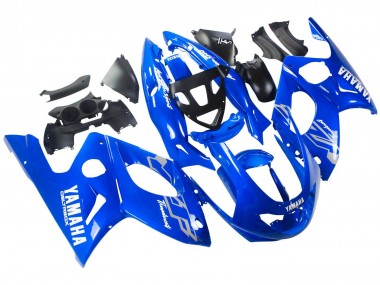 Descuento Carenados Moto Yamaha YZF600R Thundercat 1996-2007 - Azul Blanco Plata