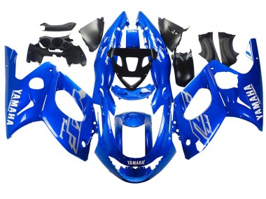 Descuento Carenados Moto Yamaha YZF600R Thundercat 1996-2007 - Azul Blanco Plata