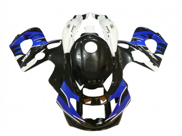 Descuento Carenados Moto Yamaha YZF600R Thundercat 1996-2007 - Negro Brillante Azul Blanco