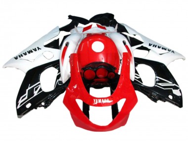 Descuento Carenados Moto Yamaha YZF600R Thundercat 1996-2007 - Blanco Rojo Negro