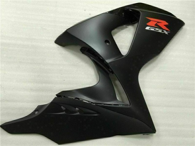 Descuento Carenado Moto Suzuki GSXR 1000 2009-2016 - Negro Brillante Negro Mate