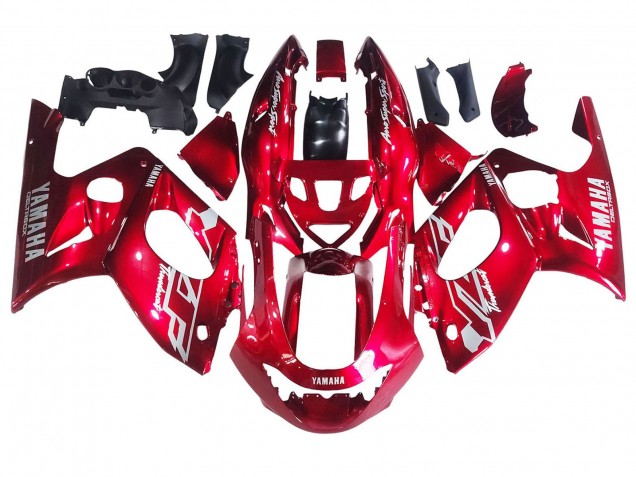Descuento Carenados Moto Yamaha YZF600R Thundercat 1996-2007 - Rojo Blanco Thunderace