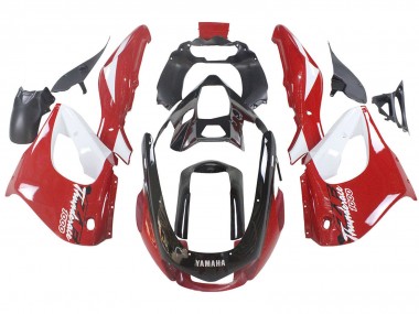 Descuento Kits Carenado Moto Yamaha YZF 1000R Thunderace 1997-2007 - Rojo Negro Blanco Thunderace