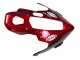 Descuento Carenados Moto Yamaha YZF 1000R Thunderace 1997-2007 - Negro Rojo Oscuro Llama