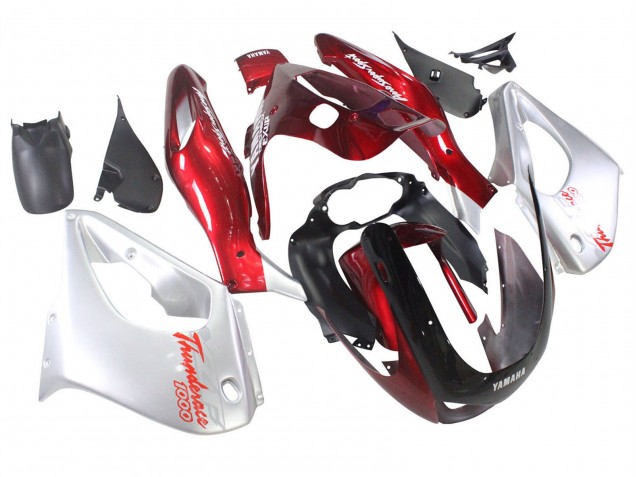 Descuento Carenados Moto Yamaha YZF 1000R Thunderace 1997-2007 - Rojo Plata Thunderace