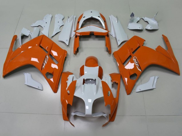 Descuento Carenados Moto Yamaha FJR1300 2001-2006 - Naranja Blanco
