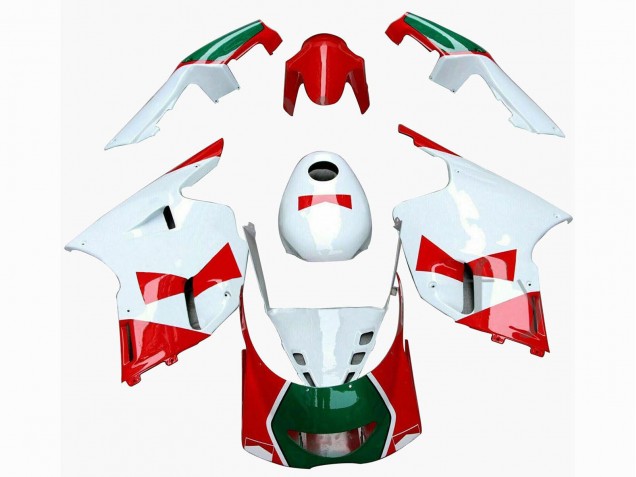 Descuento Carenados Moto Yamaha TZR250 3XV 1991-1994 - Blanco Rojo Verde
