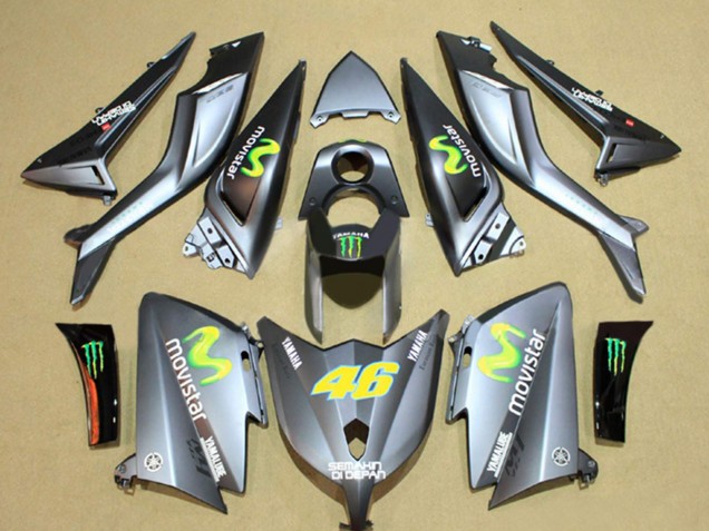 Descuento Carenados Moto Yamaha TMAX530 2012-2014 - Gris Semakin Didepan MoviStar Yamalube 46